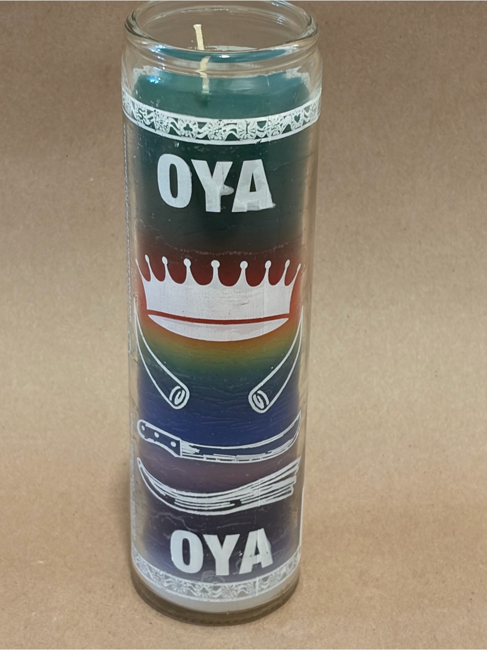 OYA Multicolor Prayer Candle